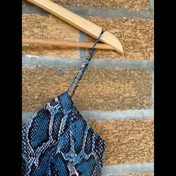 Lovers + Friends Python Young Love Cocktail Dress small - Picture 5 of 12